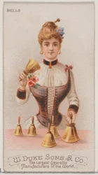 Bells, from the Musical Instruments series N82 for Duke brand cigarettes