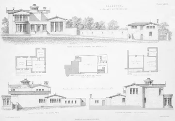 Exterior Details of Holmwood, Glasgow