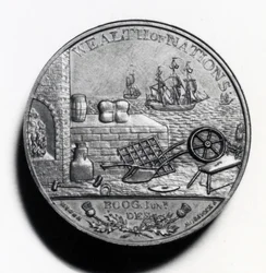 Scottish Penny commemorating Adam Smith (reverse), 1797