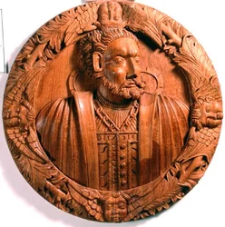 Roundel, from the ceiling of the King