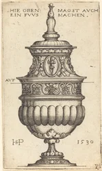 Double Goblet with Oval Medallions