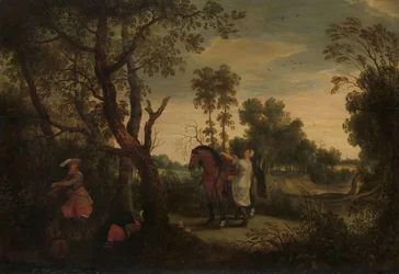 A Woman Mounts her Robber’s Horse: “The Punished Robber”