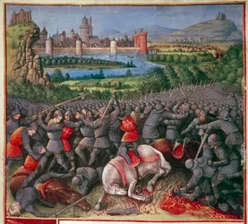 Battle During First Crusade, People