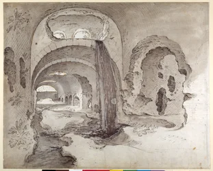 Tivoli, Cryptoporticus under the Temple of Hercules Victor