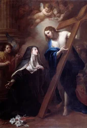 Jesus Appears to St. Clare of Montefalco