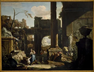 Perspective of Ruins with Figures