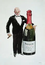 Advertisement for Heidsieck Champagne