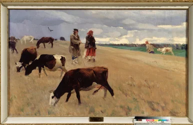 On the Stubble Field