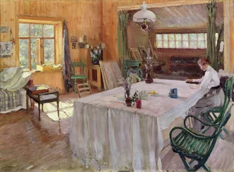 In the House of the Artist Konstantin Korovin