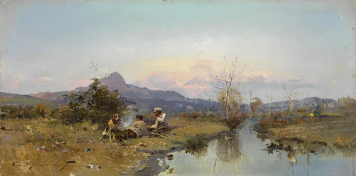 The Hunters at Rest