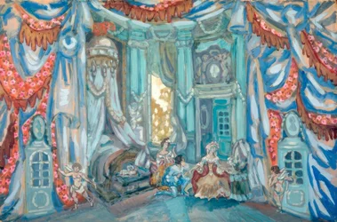 Mozart, Figaro / Stage Design by Sudeikin