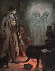 Fortune teller, c.1900