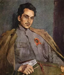 Portrait of Writer D.A. Furmanov
