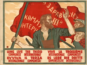 Long live the Third Communist International, 1920.