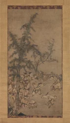 Seven Sages of the Bamboo Grove, 1550s