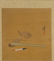 Leaf from Album of Seasonal Themes: Lotus
