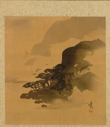 Leaf from Album of Seasonal Themes: Quail in Grass