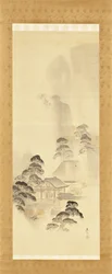 Temple in Autumn Rain