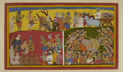 Vibhishana Mourns Ravana; Rama Orders Funeral Rites and Vibhishana