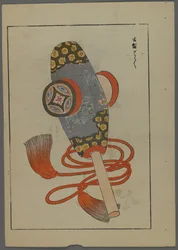 Japanese toys, from Unai no tomo (A Child