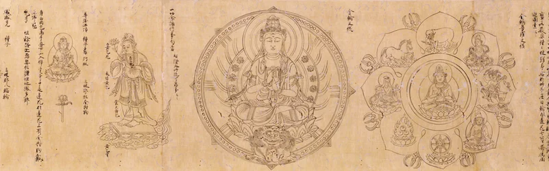 Buddhist Divinities in Two Volumes