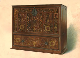 Cabinet Inlaid with Marquetry, 1904