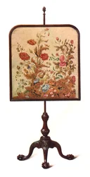 Mahogany Pole Screen, 1906