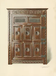 Oak Cupboard (Welsh)