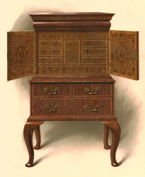 Walnut Cabinet, 1906