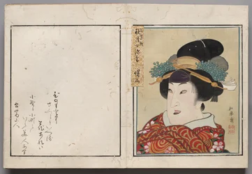 Leaf from Album of Actor Portraits