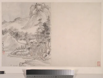 Landscapes in the Manner of Song and Yuan Masters