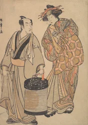 The Third Segawa Kikunojo as an Oiran