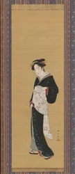 Woman in a Black Kimono, 1783-89