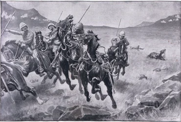 Running the gauntlet: a lancer patrol under crossfire