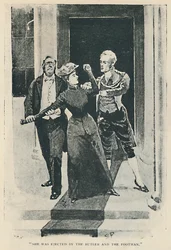 She Was Ejected By The Butler And The Footman, 1892