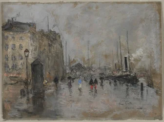 The Grand Quai of Le Havre, 1901