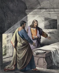 Peter and John at the Sepulchre