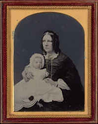 Portrait of a Woman and Baby, c. 1855