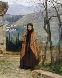 The Visit (detail)