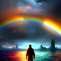 Sublimity of the Moment: The Magic of the Rainbow