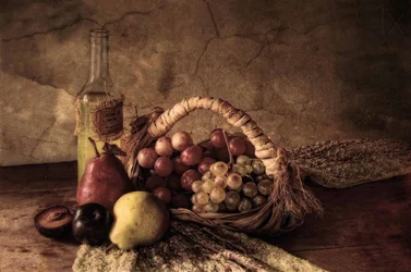 Rustic Fruit Still Life