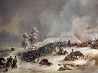 Retirement from Russia in 1812: 