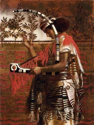 A Young Musician Employed in the Temple Service during the Feast of the Tabernacles, later called Hosanna