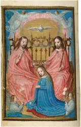 Folio from a Miniature Book of Hours, Use of Rome, Bruges (1530-35)