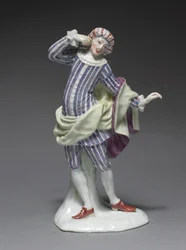 Italian Comedy Figure: Mezetin