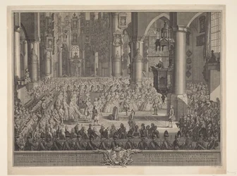 Marriage of Charles Christian of Nassau-Weilburg with Princess Carolina, 1760