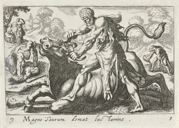 Hercules Fighting Achelous