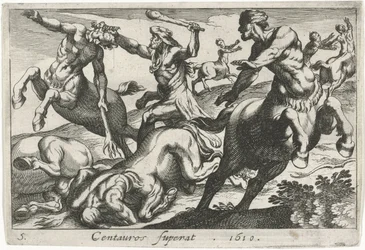 Hercules Fighting the Centaurs