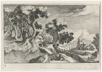 Landscape with Some Buildings