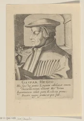 Portrait of Caspar Hedio